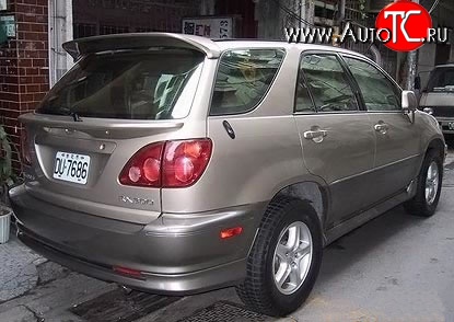 8 949 р. Накладка заднего бампера RX Lexus RX300 XU10 дорестайлинг (1995-2001) (Неокрашенная)  с доставкой в г. Кемерово