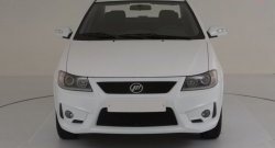 4 999 р. Передний бампер Sport Lifan Solano  дорестайлинг (2010-2015) (Неокрашенный)  с доставкой в г. Кемерово. Увеличить фотографию 2