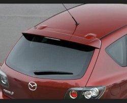 5 299 р. Спойлер Sport  Mazda 3/Axela  BK (2003-2009) дорестайлинг, хэтчбэк, рестайлинг, хэтчбэк (Неокрашенный)  с доставкой в г. Кемерово. Увеличить фотографию 4