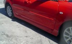4 099 р. Пороги накладки Sport  Mazda 3/Axela  BK (2003-2009) дорестайлинг седан, дорестайлинг, хэтчбэк, рестайлинг седан, рестайлинг, хэтчбэк (Неокрашенные)  с доставкой в г. Кемерово. Увеличить фотографию 6