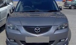 2 309 р. Комплект клыков Sport-V2 на передний бампер автомобиля Mazda 3/Axela BK дорестайлинг седан (2003-2006) (Неокрашенная)  с доставкой в г. Кемерово. Увеличить фотографию 4