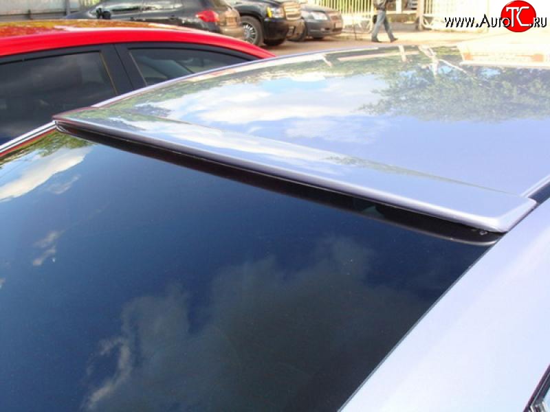 3 499 р. Узкий козырёк на заднее лобовое стекло EX-Style  Mazda 6  GH (2007-2010) дорестайлинг седан (Неокрашенный)  с доставкой в г. Кемерово
