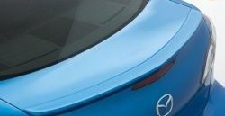 Лип спойлер Sport Mazda 3/Axela  BL (2009-2013) дорестайлинг седан, рестайлинг седан
