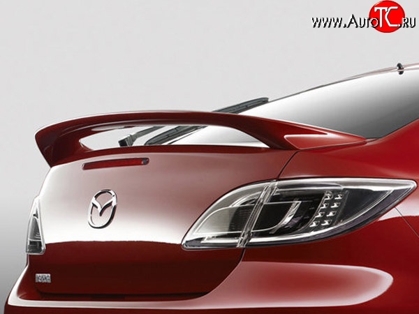 5 899 р. Спойлер EX-Style  Mazda 6  GH (2007-2010) дорестайлинг лифтбэк (Неокрашенный)  с доставкой в г. Кемерово