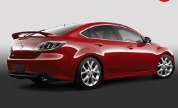 5 899 р. Спойлер EX-Style  Mazda 6  GH (2007-2010) дорестайлинг лифтбэк (Неокрашенный)  с доставкой в г. Кемерово. Увеличить фотографию 2