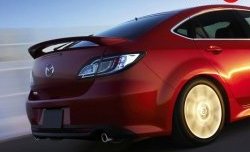 5 899 р. Спойлер EX-Style  Mazda 6  GH (2007-2010) дорестайлинг лифтбэк (Неокрашенный)  с доставкой в г. Кемерово. Увеличить фотографию 4