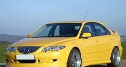 9 499 р. Накладка переднего бампера ATH Mazda 6 GG лифтбэк дорестайлинг (2002-2005)  с доставкой в г. Кемерово. Увеличить фотографию 4