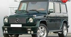 15 699 р. Накладка переднего бампера AMG Mercedes-Benz G class W463 5 дв. дорестайлинг (1989-1994) (Неокрашенная)  с доставкой в г. Кемерово. Увеличить фотографию 2