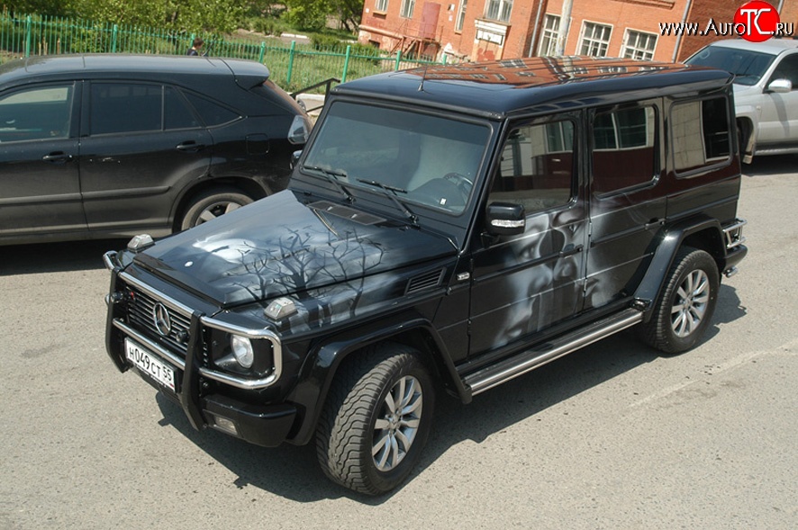 20 899 р. Арки крыльев AMG Mercedes-Benz G class W463 5 дв. дорестайлинг (1989-1994) (Неокрашенные)  с доставкой в г. Кемерово