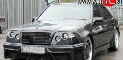 5 949 р. Пороги накладки Storm Mercedes-Benz E-Class W124 седан дорестайлинг (1984-1993) (Неокрашенные)  с доставкой в г. Кемерово. Увеличить фотографию 3
