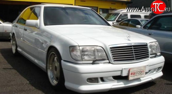 14 149 р. Передний бампер WALD Mercedes-Benz S class W140 Седан (1991-1998) (Неокрашенный)  с доставкой в г. Кемерово