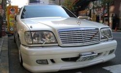 14 149 р. Передний бампер WALD Mercedes-Benz S class W140 Седан (1991-1998) (Неокрашенный)  с доставкой в г. Кемерово. Увеличить фотографию 2