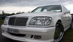 14 149 р. Передний бампер WALD Mercedes-Benz S class W140 Седан (1991-1998) (Неокрашенный)  с доставкой в г. Кемерово. Увеличить фотографию 4