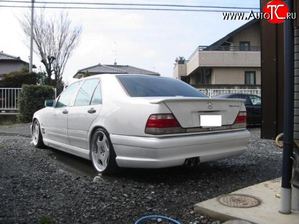 14 149 р. Задний бампер WALD Mercedes-Benz S class W140 Седан (1991-1998) (Неокрашенный)  с доставкой в г. Кемерово