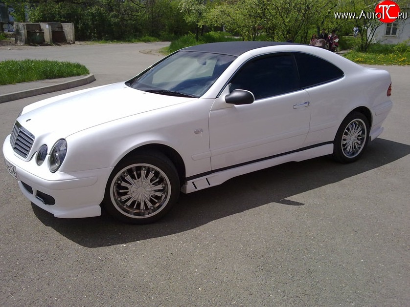 11 900 р. Передние крылья AS Concept Mercedes-Benz CLK class W208 (1997-2002) (Неокрашенные)  с доставкой в г. Кемерово
