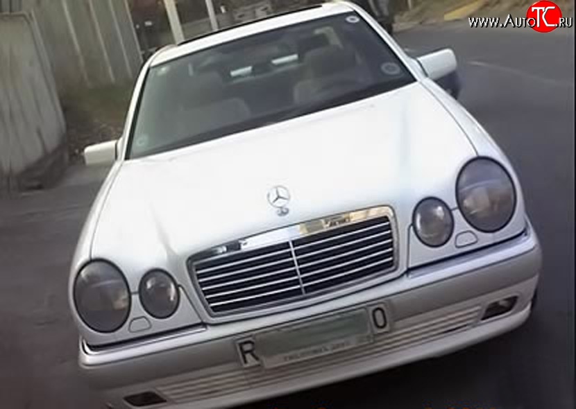 6 549 р. Накладка переднего бампера LORINZER Style Mercedes-Benz E-Class W210 дорестайлинг универсал (1996-1999) (Неокрашенная)  с доставкой в г. Кемерово