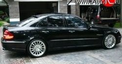 2 799 р. Козырёк AMG на заднее лобовое стекло автомобиля Mercedes-Benz E-Class W211 дорестайлинг седан (2002-2006) (Неокрашенный)  с доставкой в г. Кемерово. Увеличить фотографию 3