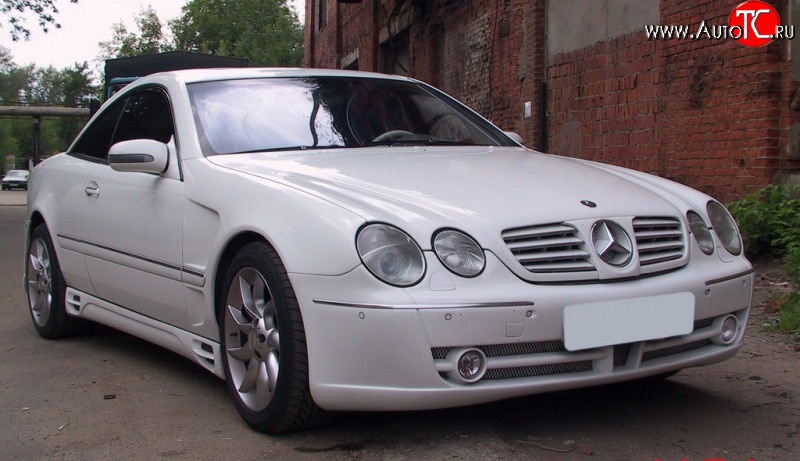 11 399 р. Передний бампер LORINSER Edition F01 Mercedes-Benz CL class W215 (1999-2006) (Неокрашенный)  с доставкой в г. Кемерово