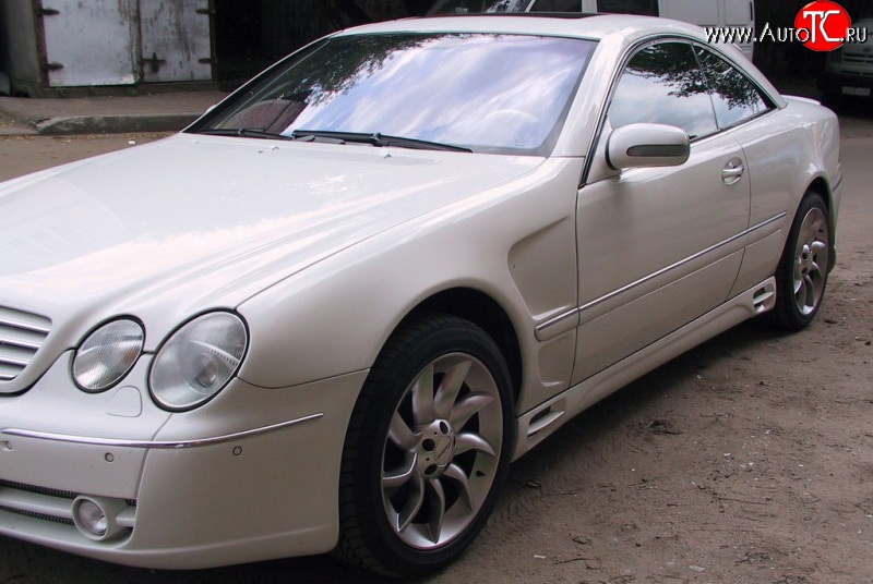 9 799 р. Пороги накладки LORINSER Edition F01 Mercedes-Benz CL class W215 (1999-2006) (Неокрашенные)  с доставкой в г. Кемерово