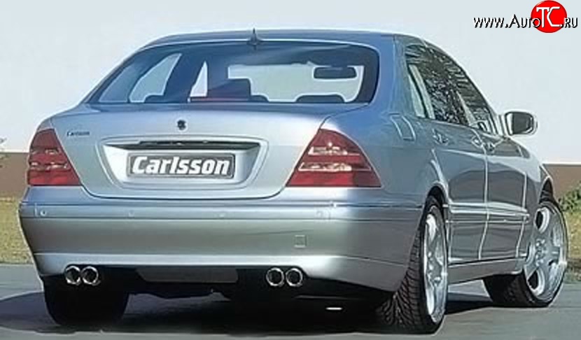 8 949 р. Накладка заднего бампера CARLSSON технику из списка применимости (Неокрашенная)  с доставкой в г. Кемерово