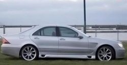 15 699 р. Передние крылья Lorinser F-01 Mercedes-Benz S class W220 (1998-2005) (Неокрашенные)  с доставкой в г. Кемерово. Увеличить фотографию 2
