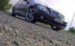 8 649 р. Передний бампер AMG Mercedes-Benz S class W221 (2006-2013) (Неокрашенный)  с доставкой в г. Кемерово. Увеличить фотографию 3