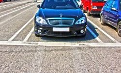 8 649 р. Передний бампер AMG Mercedes-Benz S class W221 (2006-2013) (Неокрашенный)  с доставкой в г. Кемерово. Увеличить фотографию 4