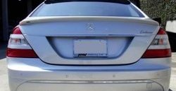 5 949 р. Козырёк LORINSER на заднее лобовое стекло автомобиля Mercedes-Benz S class W221 (2006-2013) (Неокрашенный)  с доставкой в г. Кемерово. Увеличить фотографию 3