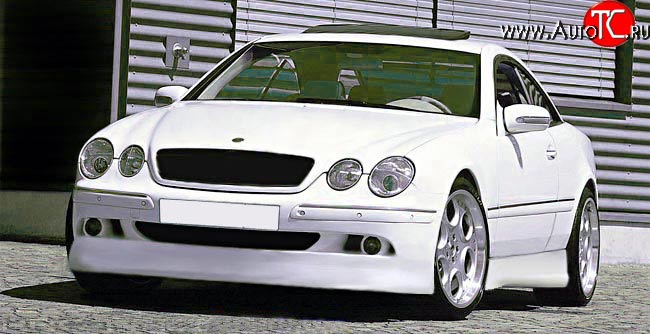 25 699 р. Передний бампер Mercedes-Benz CL class W215 (1999-2006) (Неокрашенная)  с доставкой в г. Кемерово