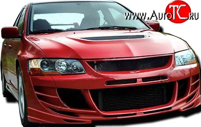 11 099 р. Передний бампер Sport Mitsubishi Lancer Evolution 8 CT9A седан (2003-2005)  с доставкой в г. Кемерово