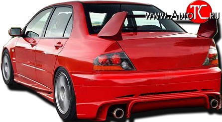 8 899 р. Задний бампер Sport Mitsubishi Lancer Evolution 8 CT9A седан (2003-2005)  с доставкой в г. Кемерово