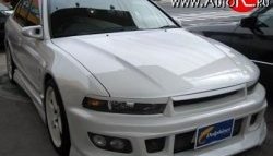 9 299 р. Пороги накладки Dolphin Mitsubishi Galant 8  дорестайлинг седан (1996-1998) (Неокрашенные)  с доставкой в г. Кемерово. Увеличить фотографию 2
