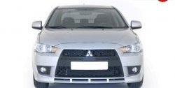 22 899 р. Передний бампер Standart Plus Mitsubishi Lancer 10 CY хэтчбэк дорестайлинг (2007-2010) (Неокрашенный)  с доставкой в г. Кемерово. Увеличить фотографию 2