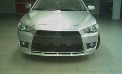 22 899 р. Передний бампер Standart Plus Mitsubishi Lancer 10 CY хэтчбэк дорестайлинг (2007-2010) (Неокрашенный)  с доставкой в г. Кемерово. Увеличить фотографию 3