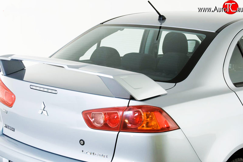 4 249 р. Спойлер Elegance Mitsubishi Lancer 10 CY седан рестайлинг (2011-2017) (Неокрашенный)  с доставкой в г. Кемерово