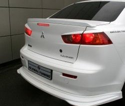 699 р. Комплект ресничек задних фонарей Mitsubishi Global-Tuning Mitsubishi Lancer 10 CY седан дорестайлинг (2007-2010) (Неокрашенные)  с доставкой в г. Кемерово. Увеличить фотографию 2