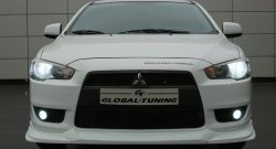 Реснички Mitsubishi Global-Tuning Mitsubishi Lancer  10 CY (2007-2017) седан дорестайлинг, хэтчбэк дорестайлинг, седан рестайлинг, хэтчбек 5 дв рестайлинг