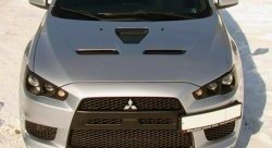 25 199 р. Передняя оптика Evo  Mitsubishi Lancer  10 CY (2007-2017) седан дорестайлинг, хэтчбэк дорестайлинг, седан рестайлинг, хэтчбек 5 дв рестайлинг  с доставкой в г. Кемерово. Увеличить фотографию 3