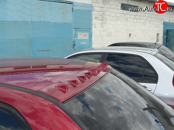 2 599 р. Плавники на крышу Evo  Mitsubishi Lancer  9 CS (2003-2009) седан 1-ый рестайлинг, седан 2-ой рестайлинг (Неокрашенный)  с доставкой в г. Кемерово