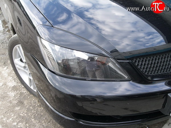 919 р. Комплект узких ресничек Evo V1 Mitsubishi Lancer 9 CS седан 2-ой рестайлинг (2005-2009) (Неокрашенные)  с доставкой в г. Кемерово