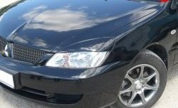 889 р. Комплект широких ресничек Evo V2 Mitsubishi Lancer 9 CS седан 2-ой рестайлинг (2005-2009) (Неокрашенные)  с доставкой в г. Кемерово. Увеличить фотографию 2