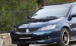 Накладка переднего бампера Sport 2.0 Mitsubishi Lancer  9 CS (2005-2009) седан 2-ой рестайлинг, универсал 2-ой рестайлинг