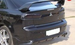 11 699 р. Спойлер Evo V1 Высокий  Mitsubishi Lancer  10 CY (2007-2017) седан дорестайлинг, седан рестайлинг (Неокрашенный)  с доставкой в г. Кемерово. Увеличить фотографию 3