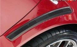 2 799 р. Комплект жабер на передние крылья Evo Mitsubishi Lancer 10 CY седан рестайлинг (2011-2017) (Неокрашенный)  с доставкой в г. Кемерово. Увеличить фотографию 3