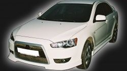 Накладка переднего бампера GT Dynamics Mitsubishi Lancer 10 CY седан дорестайлинг (2007-2010)