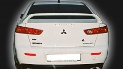 3 449 р. Спойлер GT Dynamics Mitsubishi Lancer 10 CY седан рестайлинг (2011-2017) (Неокрашенный)  с доставкой в г. Кемерово. Увеличить фотографию 6