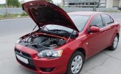 3 189 р. Растяжка передних стоек Sport Mitsubishi Lancer 10 CY седан рестайлинг (2011-2017)  с доставкой в г. Кемерово. Увеличить фотографию 2