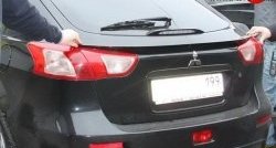 Лип спойлер Sport 5D (хетчбек) Mitsubishi Lancer  10 CY (2007-2017) хэтчбэк дорестайлинг, хэтчбек 5 дв рестайлинг