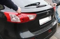 4 199 р. Лип спойлер Sport 5D (хетчбек)  Mitsubishi Lancer  10 CY (2007-2017) хэтчбэк дорестайлинг, хэтчбек 5 дв рестайлинг (Неокрашенный)  с доставкой в г. Кемерово. Увеличить фотографию 3