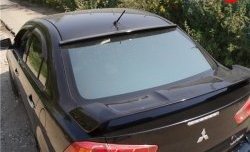Козырёк на заднее лобовое стекло Sport Mitsubishi Lancer 10 CY седан дорестайлинг (2007-2010)
